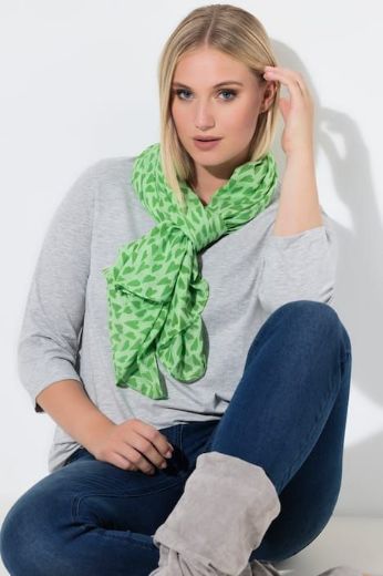 Plus size veliki brojevi Šal s motivom srca za punije