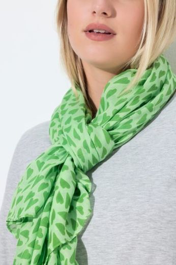 Plus size veliki brojevi Šal s motivom srca za punije