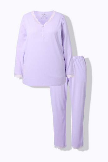 Plus size veliki brojevi Pidžama dugih rukava i dugih nogavica za punije