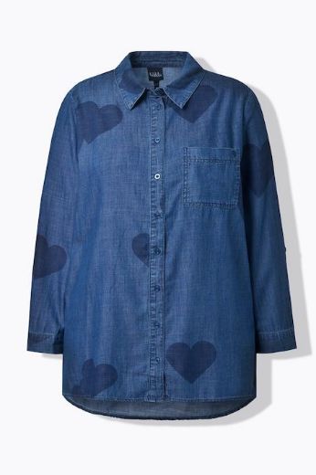 Plus size veliki brojevi Bluza dugih rukava A kroja za punije