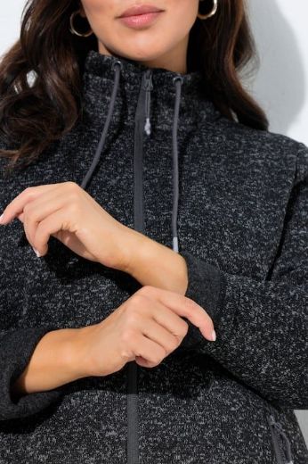 Plus size veliki brojevi Jakna od flisa s patentnim zatvaračem za punije