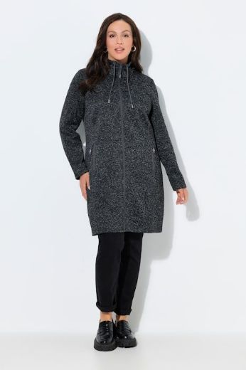 Plus size veliki brojevi Jakna od flisa s patentnim zatvaračem za punije