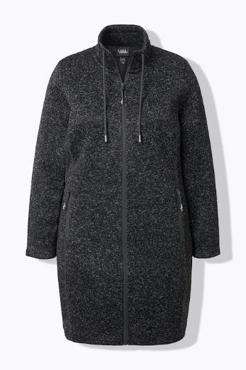 Plus size veliki brojevi Jakna od flisa s patentnim zatvaračem za punije