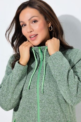 Plus size veliki brojevi Jakna od flisa s patentnim zatvaračem za punije