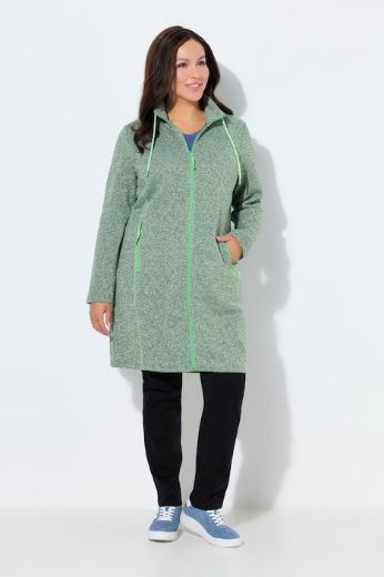 Plus size veliki brojevi Jakna od flisa s patentnim zatvaračem za punije