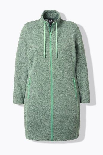 Plus size veliki brojevi Jakna od flisa s patentnim zatvaračem za punije