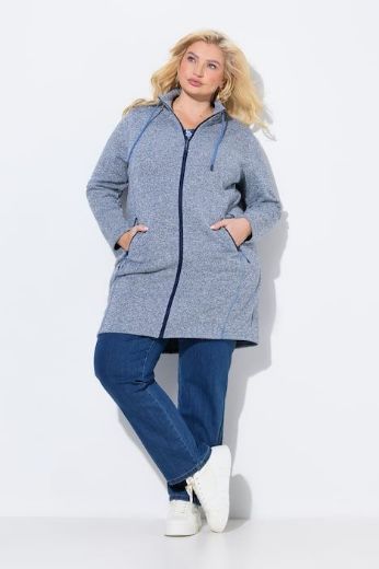 Plus size veliki brojevi Jakna od flisa s patentnim zatvaračem za punije