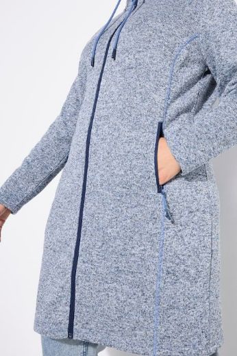 Plus size veliki brojevi Jakna od flisa s patentnim zatvaračem za punije