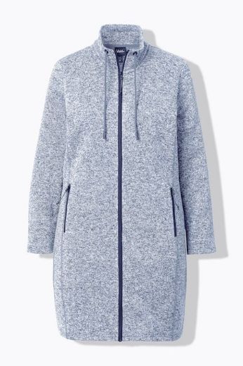 Plus size veliki brojevi Jakna od flisa s patentnim zatvaračem za punije