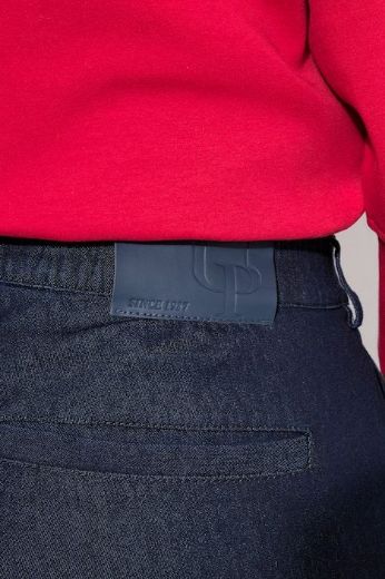 Plus size veliki brojevi Traperice širokih i ravnih nogavica za punije