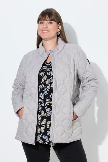 Plus size veliki brojevi Jakna lagana prošivena za punije