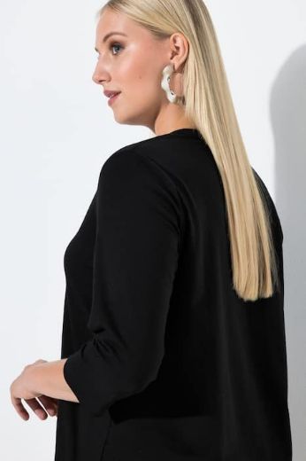 Plus size veliki brojevi Majica 3/4 rukava A kroja za punije