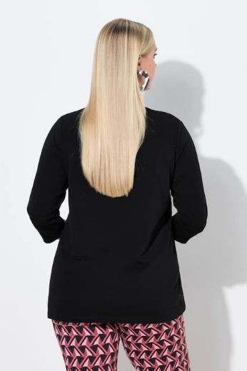 Plus size veliki brojevi Majica 3/4 rukava A kroja za punije