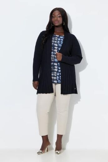 Plus size veliki brojevi Kardigan dugih rukava A kroja za punije