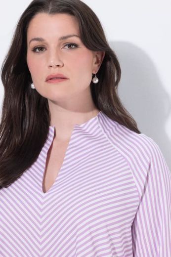 Plus size veliki brojevi Tunika 3/4 rukava A kroja za punije