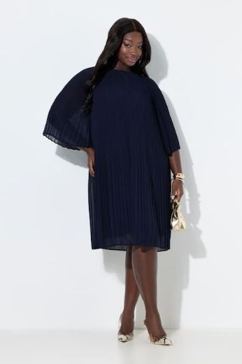 Plus size veliki brojevi Haljina 3/4 rukava A kroja za punije