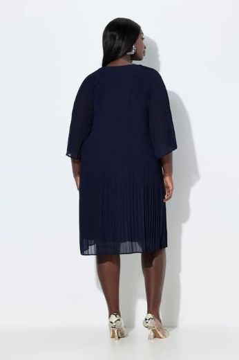 Plus size veliki brojevi Haljina 3/4 rukava A kroja za punije