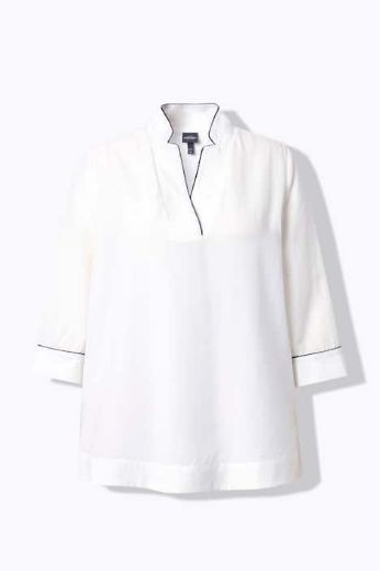 Plus size veliki brojevi Bluza 3/4 rukava A kroja za punije