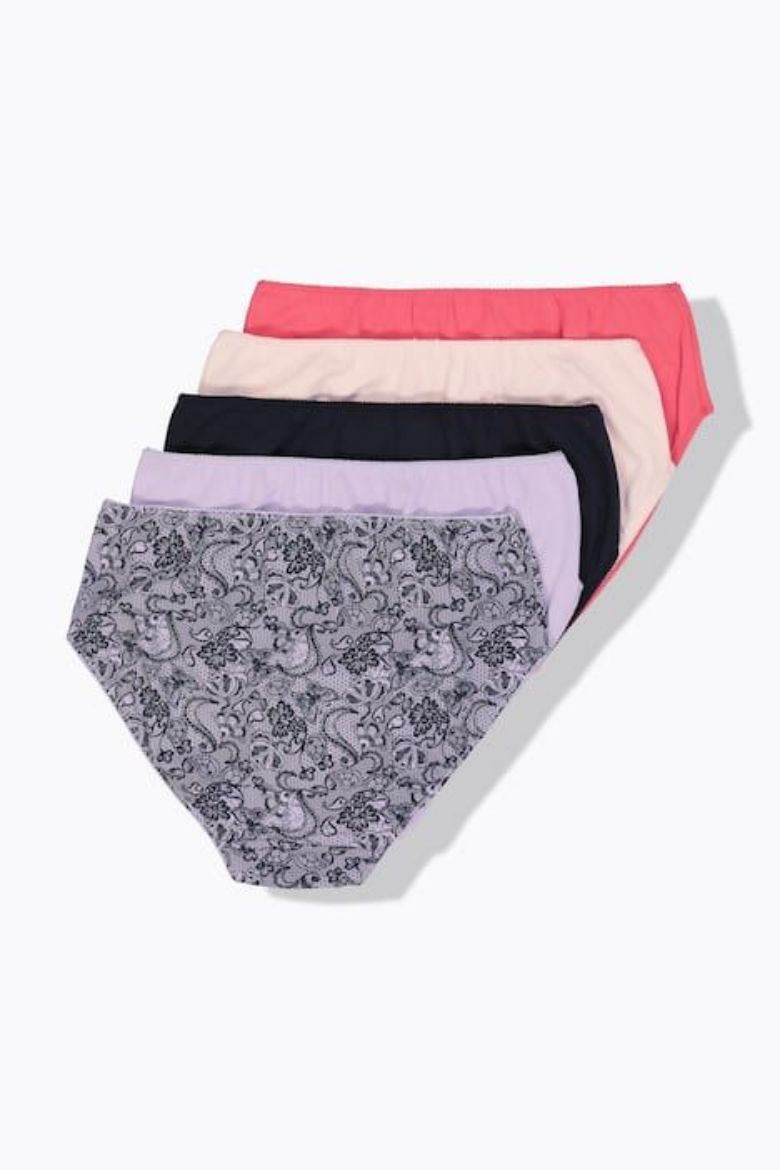 Plus size veliki brojevi Gaćice midi 5 komada za punije