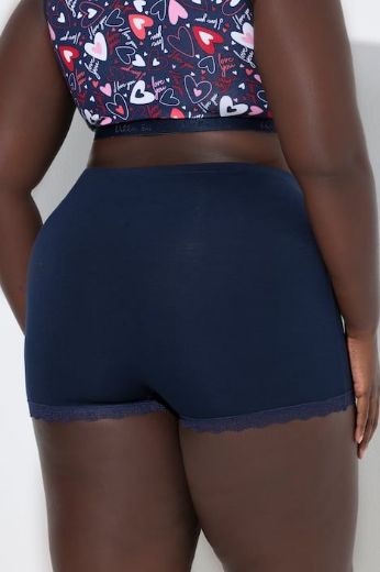 Plus size veliki brojevi Gaćice produženih nogavica 3 komada za punije