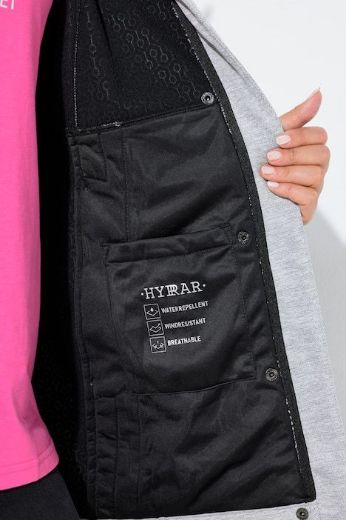 Plus size veliki brojevi Jakna od flisa s odvojivom kapuljačom za punije