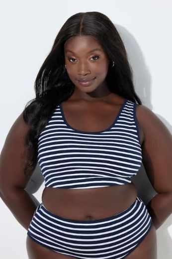 Plus size veliki brojevi Grudnjak bez žice širokih naramenica 2 komada za punije