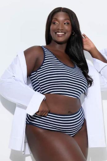 Plus size veliki brojevi Gaćice midi 2 komada za punije