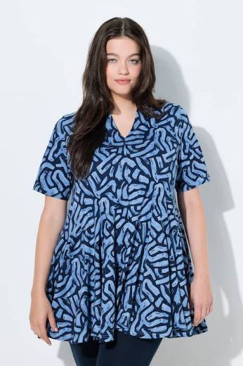 Plus size veliki brojevi Tunika kratkih rukava za punije