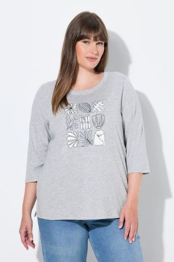 Plus size veliki brojevi Majica 3/4 rukava za punije