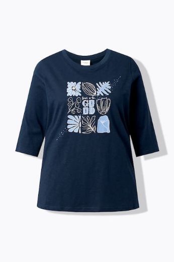 Plus size veliki brojevi Majica 3/4 rukava za punije