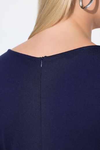 Plus size veliki brojevi Haljina midi 3/4 rukava za punije