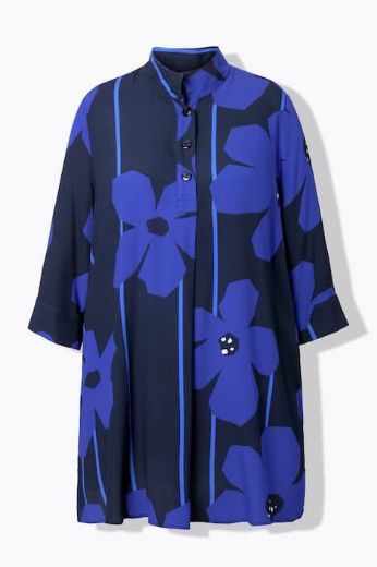 Plus size veliki brojevi Tunika 3/4 rukava A kroja za punije