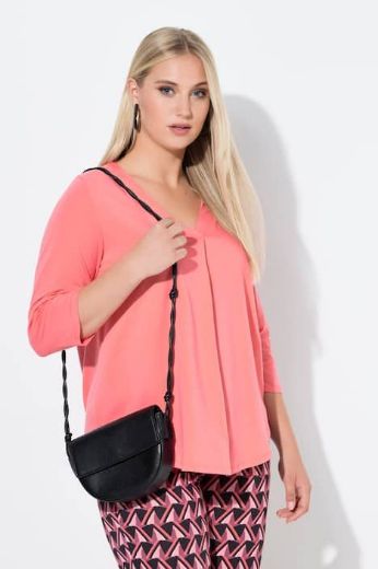 Plus size veliki brojevi Bluza 3/4 rukava A kroja za punije