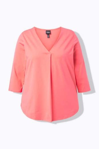 Plus size veliki brojevi Bluza 3/4 rukava A kroja za punije
