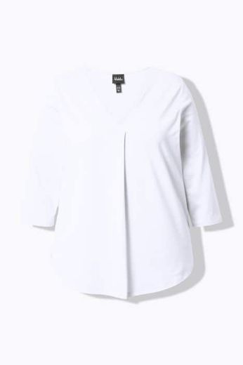 Plus size veliki brojevi Bluza 3/4 rukava A kroja za punije