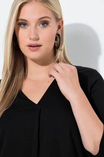 Plus size veliki brojevi Bluza 3/4 rukava A kroja za punije