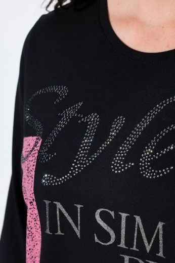 Plus size veliki brojevi Majica 3/4 rukava okruglog ovratnika za punije