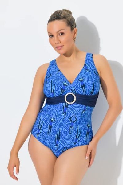 Veliki brojevi Kupaći kostim jednodijelni moda za punije