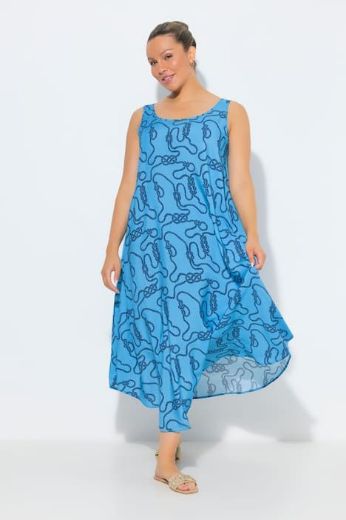 Plus size veliki brojevi Haljina maxi bez rukava za punije