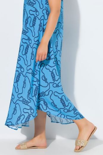 Plus size veliki brojevi Haljina maxi bez rukava za punije