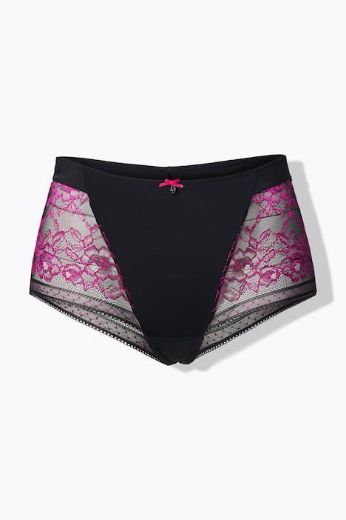 Plus size veliki brojevi Gaćice hipster s dodatkom ukrasne čipke za punije