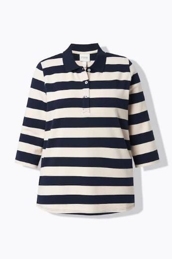 Plus size veliki brojevi Majica Polo 3/4 rukava za punije