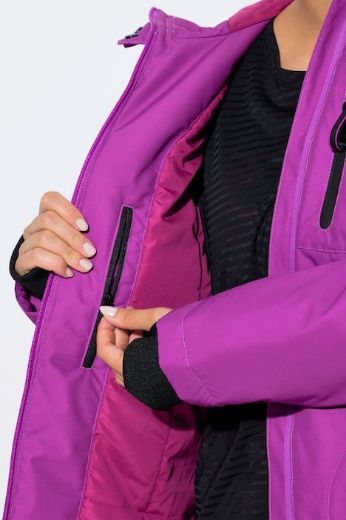 Plus size veliki brojevi Jakna dužeg kroja s patentnim zatvaračem i kapuljačom za punije