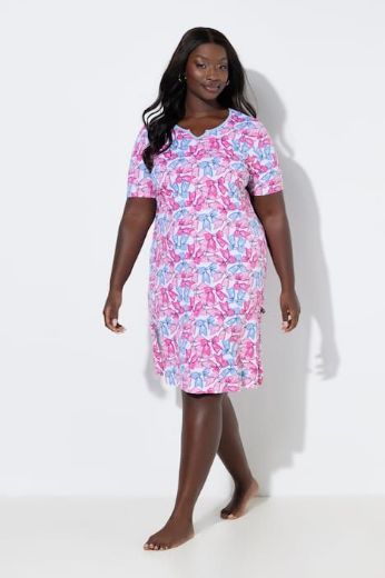 Plus size veliki brojevi Spavaćica kratkih rukava za punije