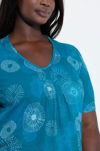 Plus size veliki brojevi Spavaćica kratkih rukava 2 komada za punije