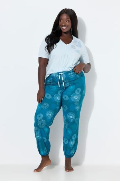 Veliki brojevi Pidžama kratkih rukava i dugih nogavica moda za punije