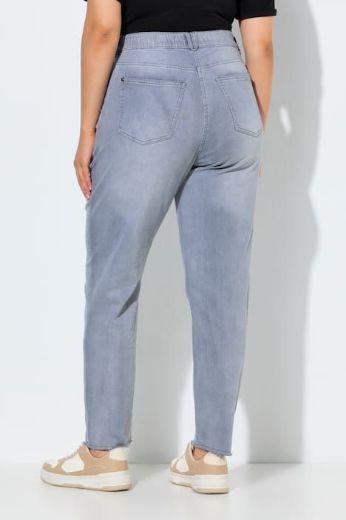 Plus size veliki brojevi Traperice širokih nogavica za punije