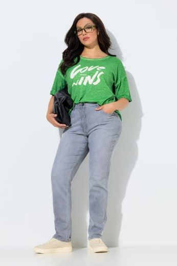 Plus size veliki brojevi Traperice od mekog trapera za punije