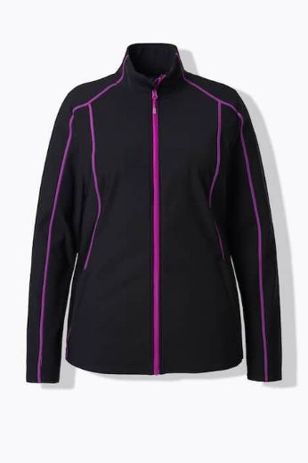 Plus size veliki brojevi Jakna funkcionalna s patentnim zatvaračem za punije