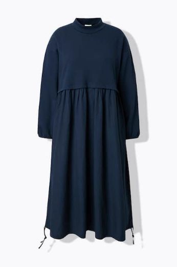 Plus size veliki brojevi Haljina maxi dugih rukava za punije